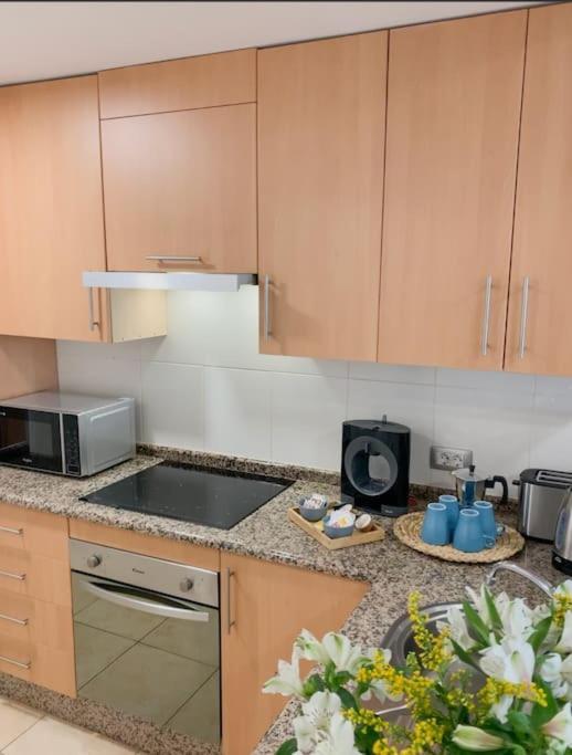 Apartamento Con Vistas Al Mar El Poris Poris de Abona Esterno foto