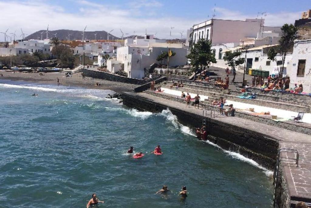 Apartamento Con Vistas Al Mar El Poris Poris de Abona Esterno foto